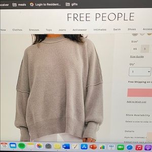 Free People Easy Street Tunic